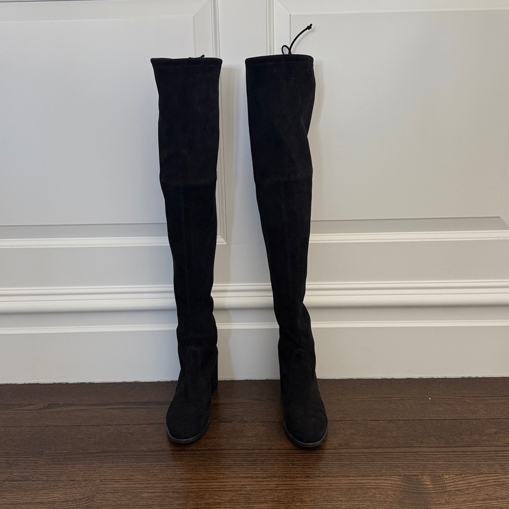Stuart Weitzman Black Over the Knee Boots